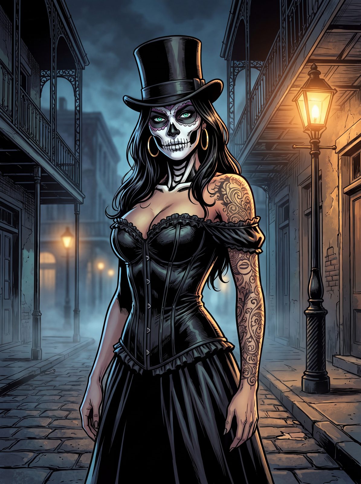 Eliza Moreau, Voodoo Priest · Human · Smuggler