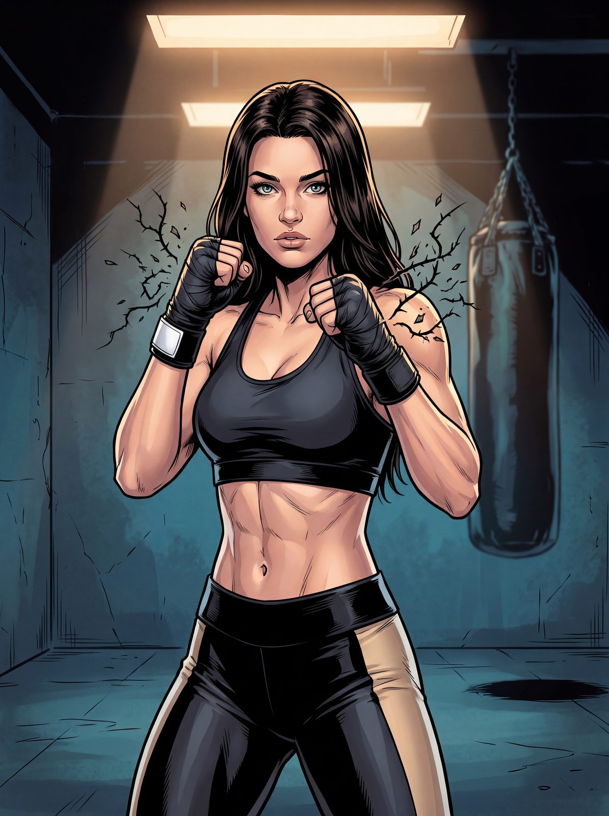 Talia Rosewood, Druid · Human · Boxer