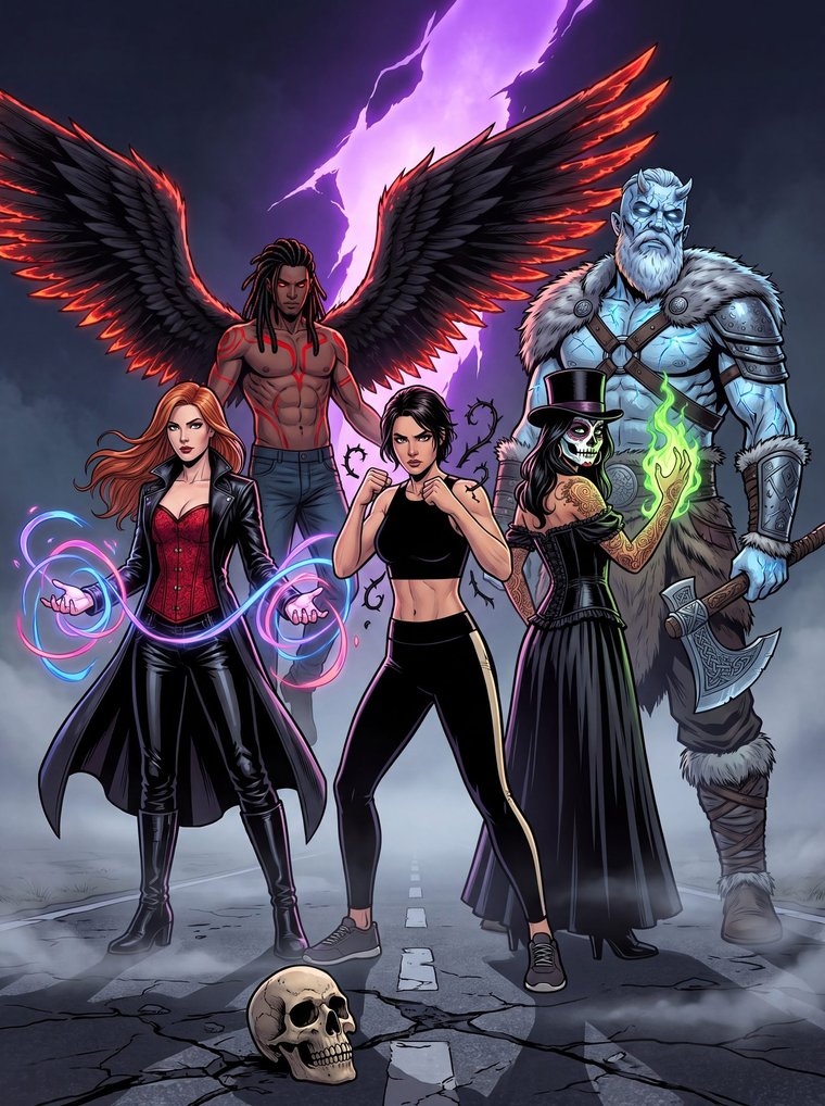 Mistfall: Armageddon core rulebook cover